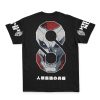 Kafka Hibino Humanitys Kaiju No 8 Streetwear T Shirt BACK - Kaiju No. 8 Store