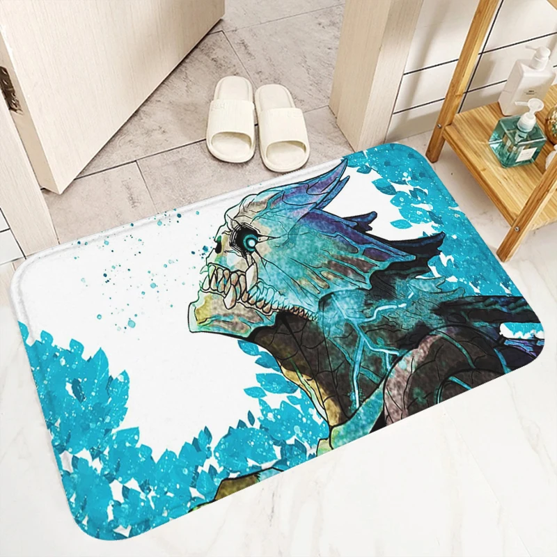 Fearsome Monster Kafka Kaiju No. 8 Bath Mat