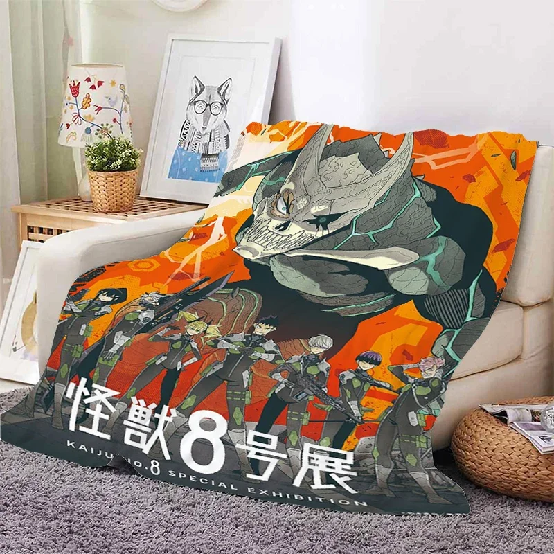 Fearsome Monster Kafka Kaiju No.8  Blanket