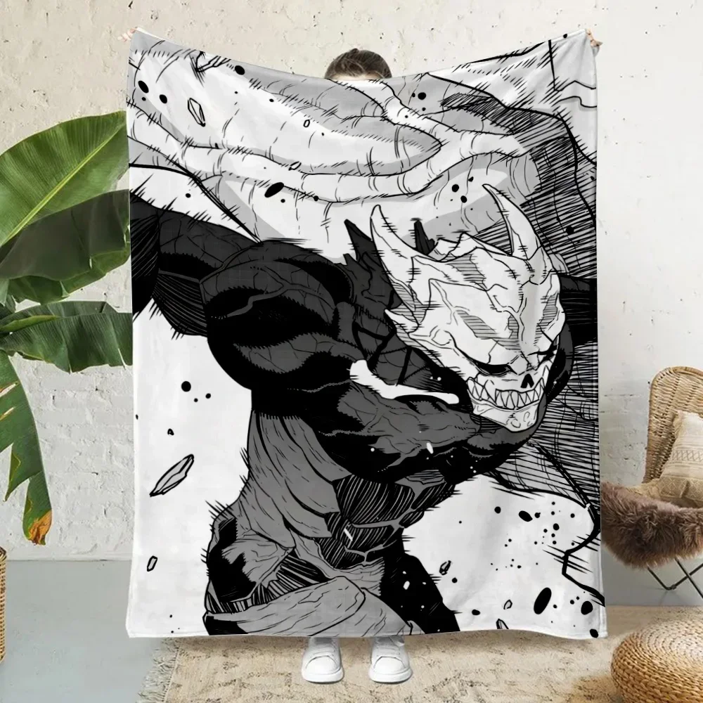 Kaiju No.8 Kafka Hibino Black And Wife Blanket