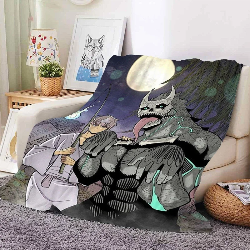 Funny Kaiju No. 8 Primal Rage Blanket