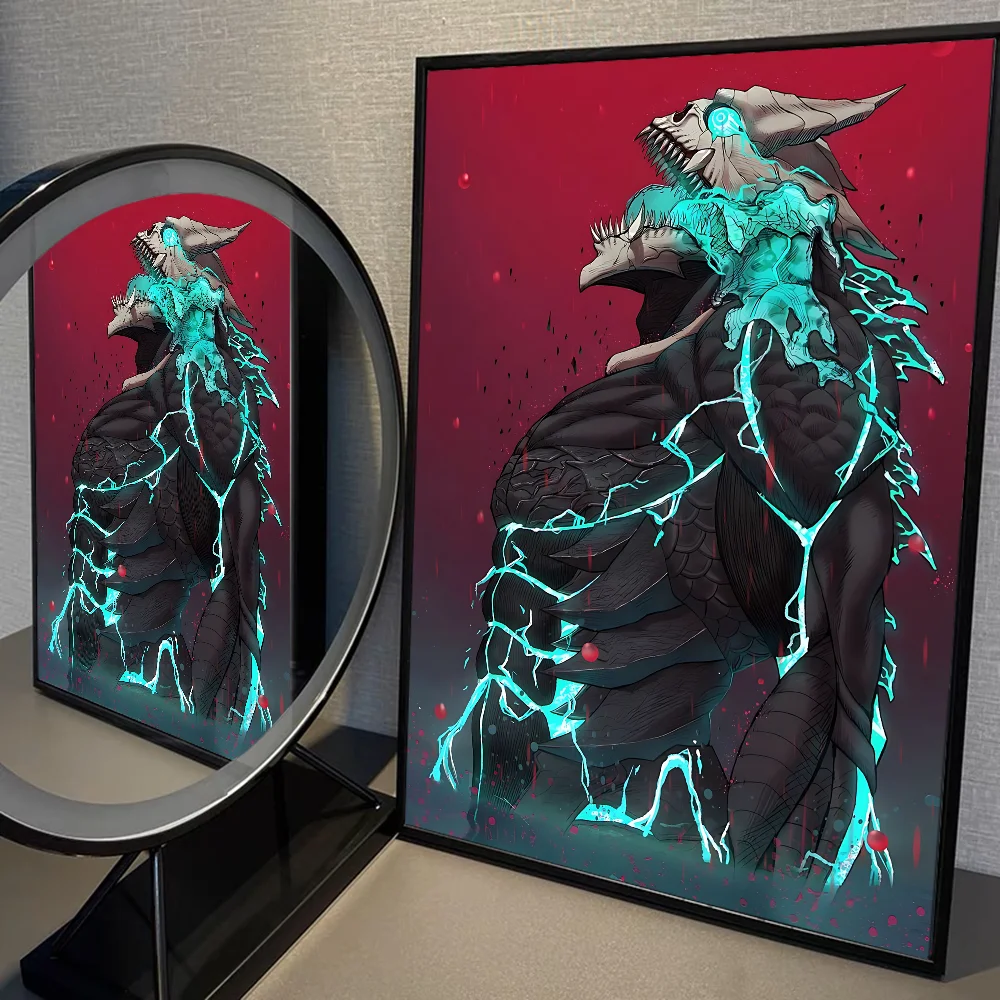 Thunderous Kaiju No.8  Wall Art