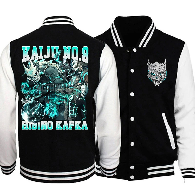Legendary Kaiju No.8  Baseball Jackets