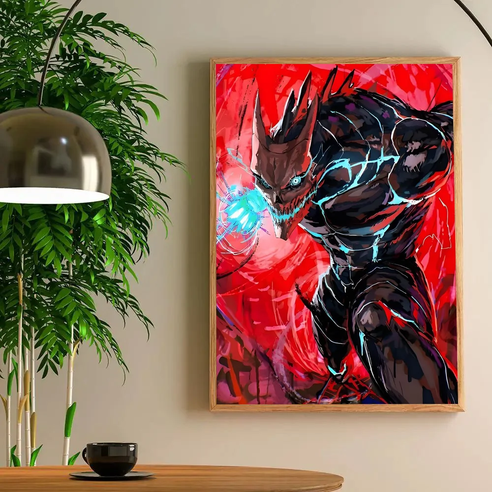 Fearsome Monster Kafka Anime Kaiju No 8 Wall Art
