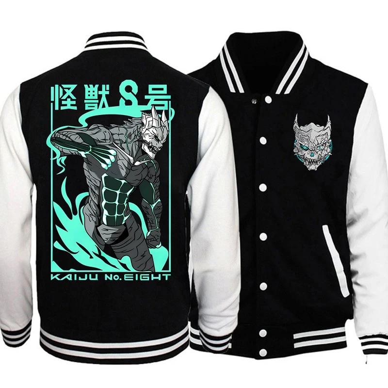 Kaiju No. 8 Colossal Power Baseball Jacket