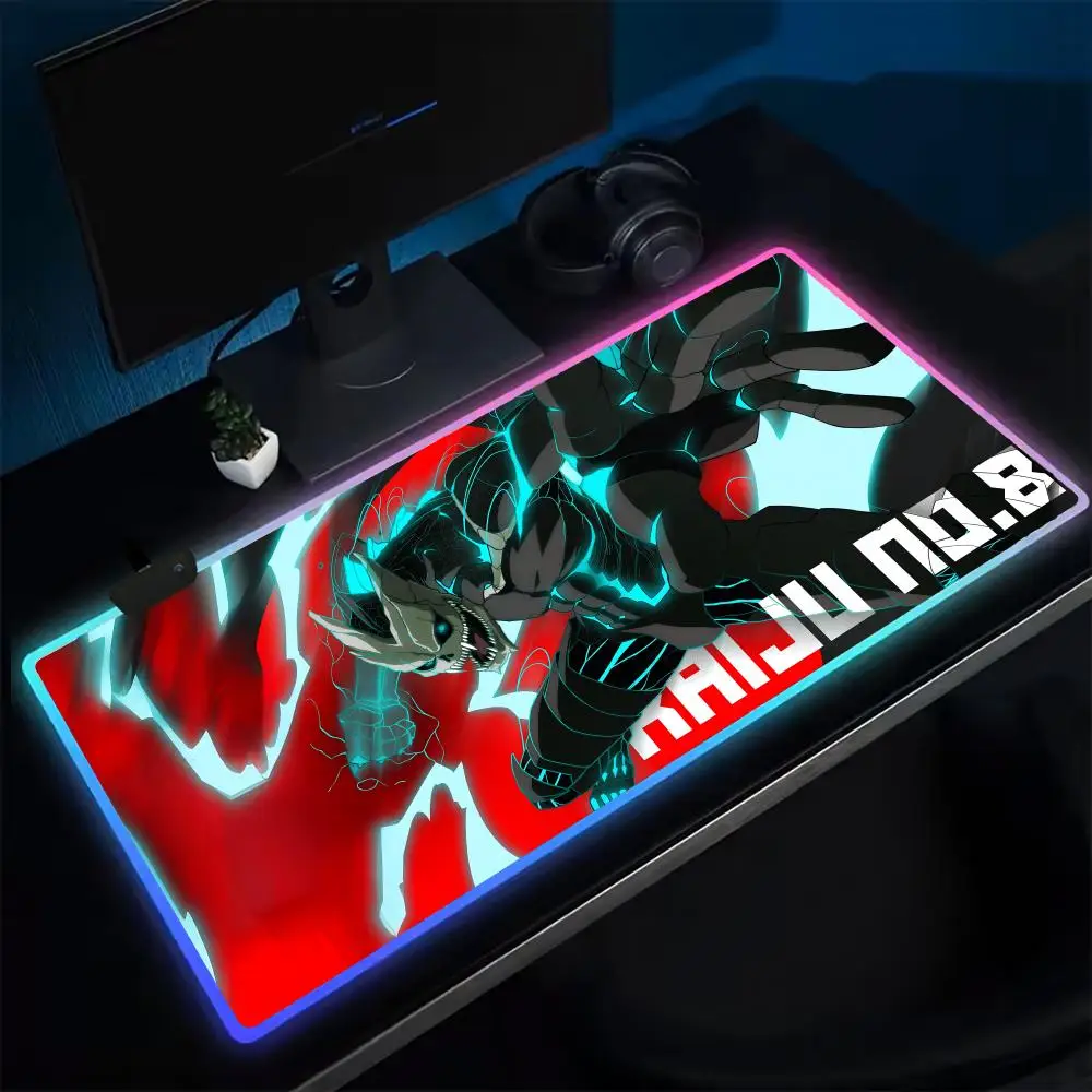 Kaiju No.8 Undying Beast Kafka Hibino RGB Mousepad