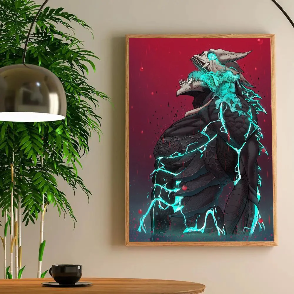 Legendary Anime Kaiju No 8 Wall Art