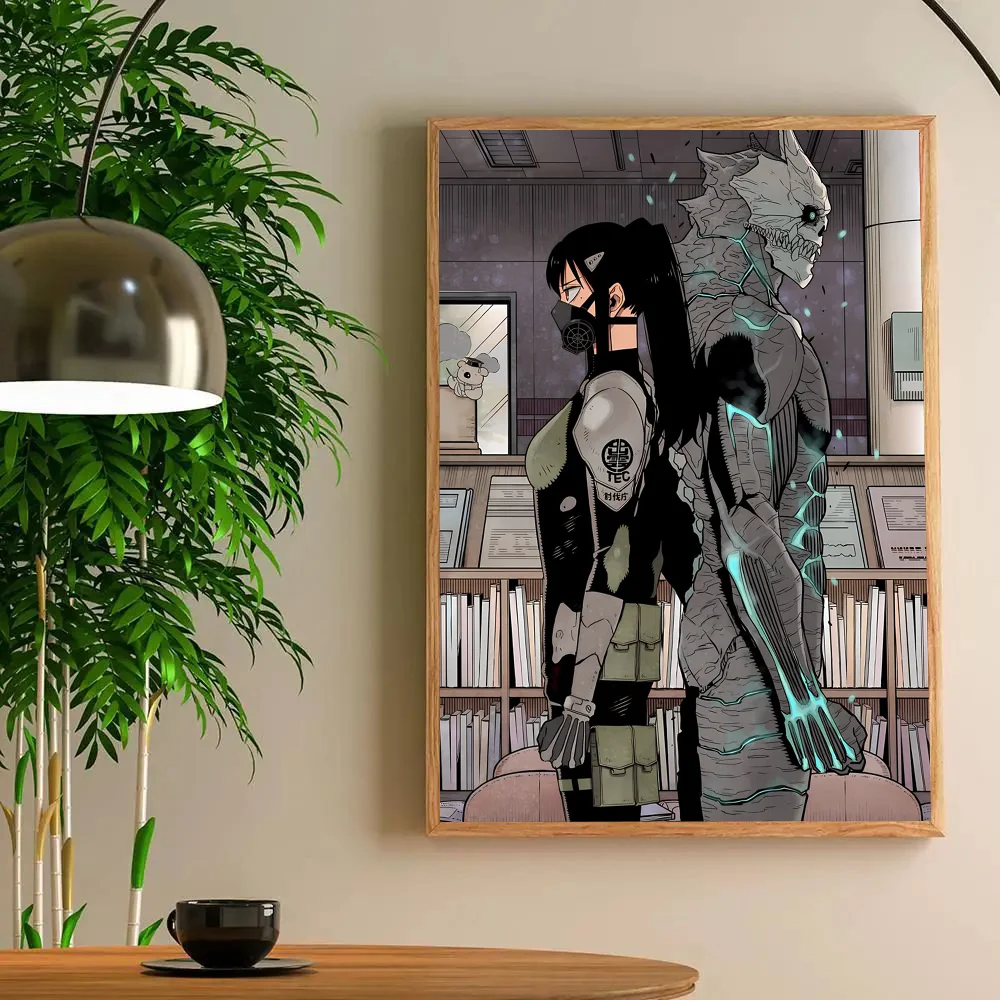 Anime Kaiju No 8 Mina Ashiro Wall Art