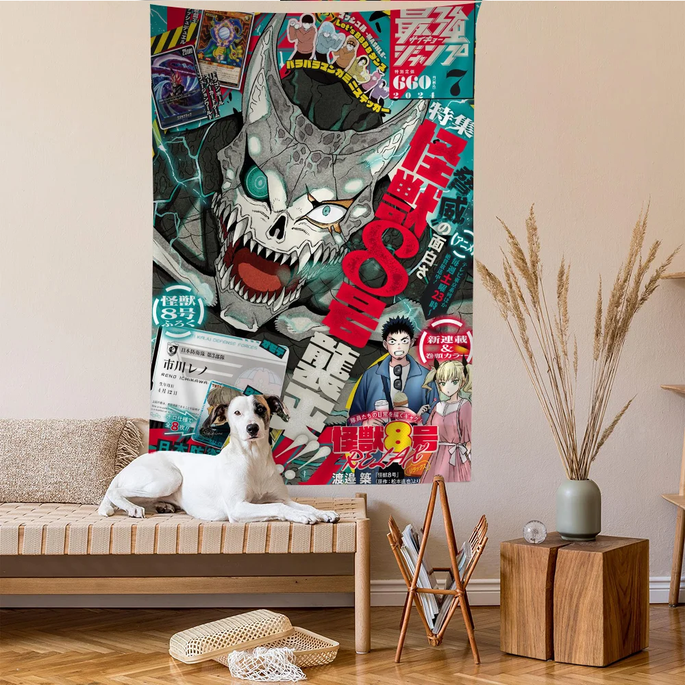 Kaiju No.8 Shadow Force Kafka Hibino Tapestry