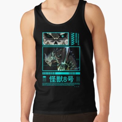Hybrid Monster Blue Design Tank Top
