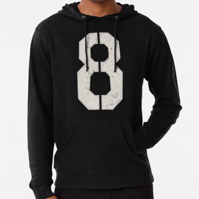 Eight Classic Print Hoodie