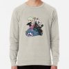 ssrcolightweight sweatshirtmensoatmeal heatherfrontsquare productx1000 bgf8f8f8 13 - Kaiju No. 8 Store