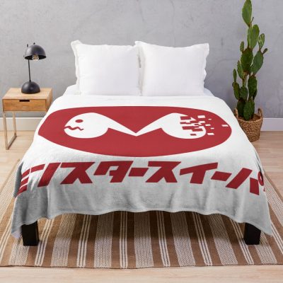 Kaiju No. 8 Red Logo Throw Blanket