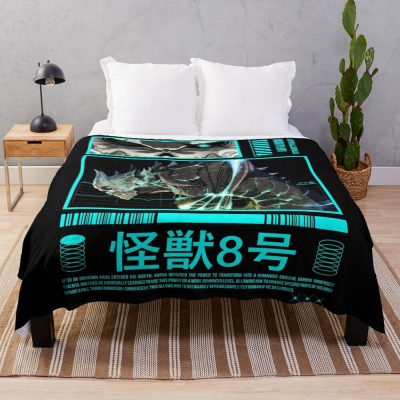 Kaiju No. 8 Hybrid Kafka Hibino Throw Blanket
