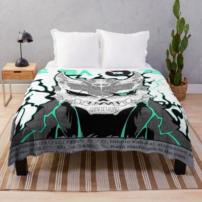 Kaiju No. 8 Kafka Hibino Art Throw Blanket