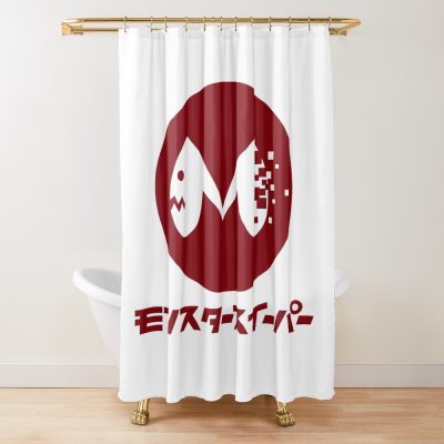 Kaiju No. 8 Monster Cleaner Logo Shower Curtain
