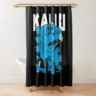 Kaiju No. 8 City Under Attack Shower Curtain