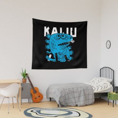 Kaiju No. 8 City Under Attack Tapestry
