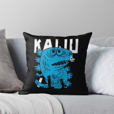 Kaiju No. 8 City Under Attack Throw Pillow