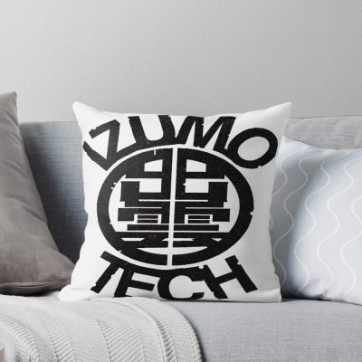 Kaiju No. 8 Izumo Tech Logo Throw Pillow