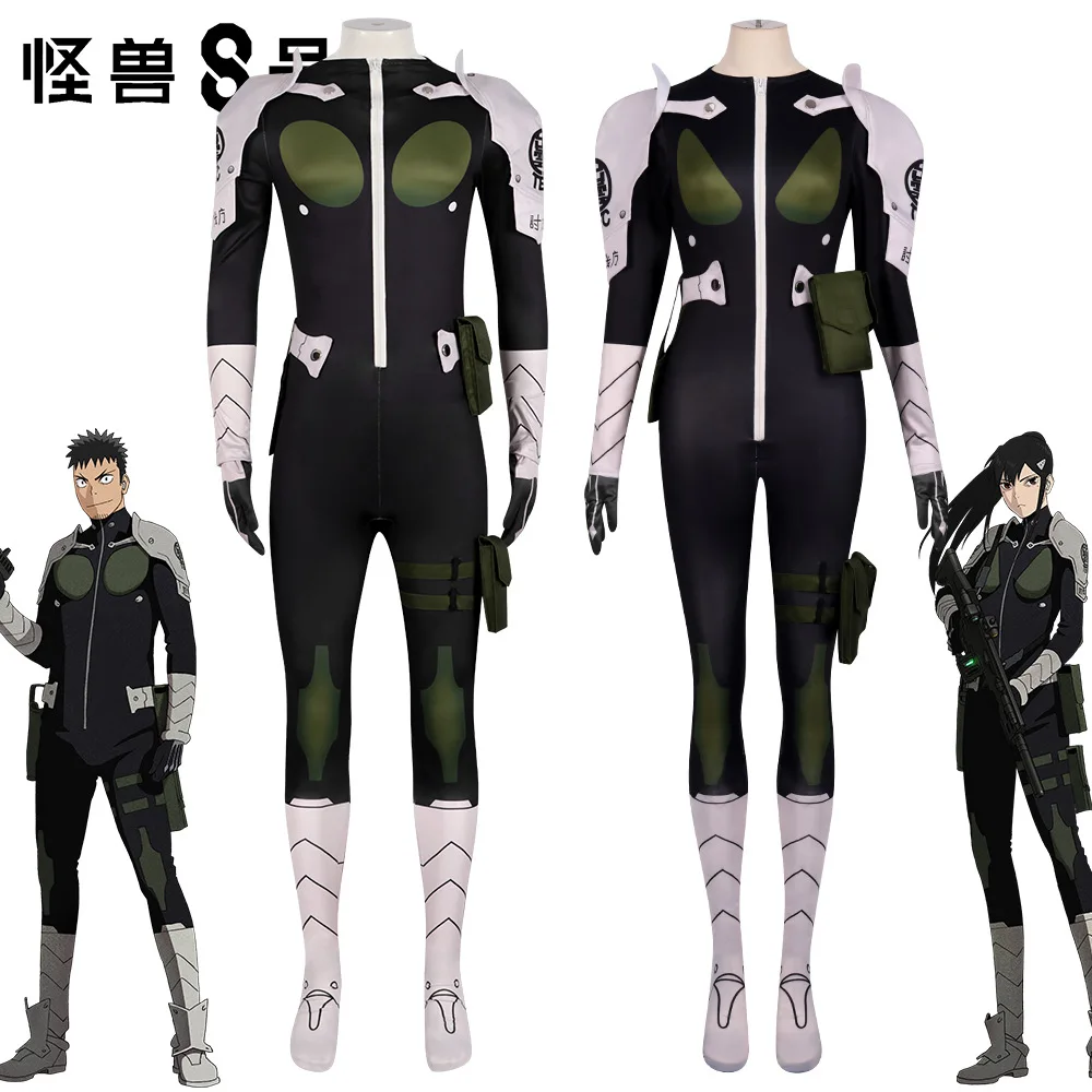 Kaiju  No. 8 Costume Character Hibino Kafka Cosplay Halloween Costume