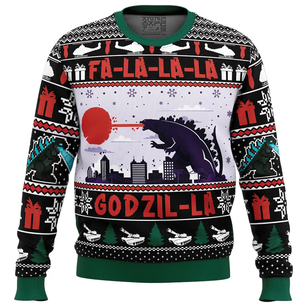 Monster Cleaner Ugly Christmas Sweater