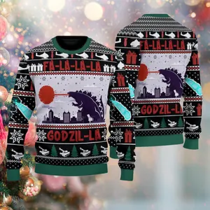 Monster Cleaner Ugly Christmas Sweater